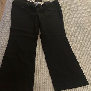 Elegant Black Flare Women's Pants
